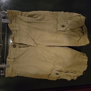 Casual Tan Cargo Shorts